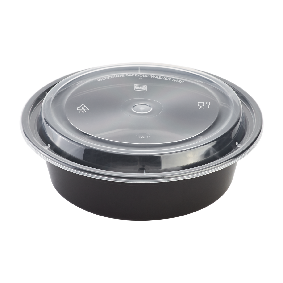 32oz Round Meal Prep Containers – QNP Supplies