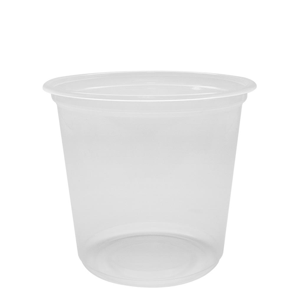 White BPA-Free Plastic Latte Bowls - 6 Ct.
