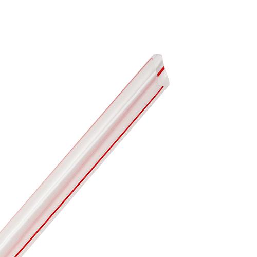 Plastic Straws 5.75'' Bubble Tea Sample Straws (10mm) - Black - 2,000