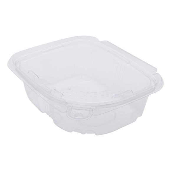 2 Compartment Disposable Plastic Clear Food Container - China Food