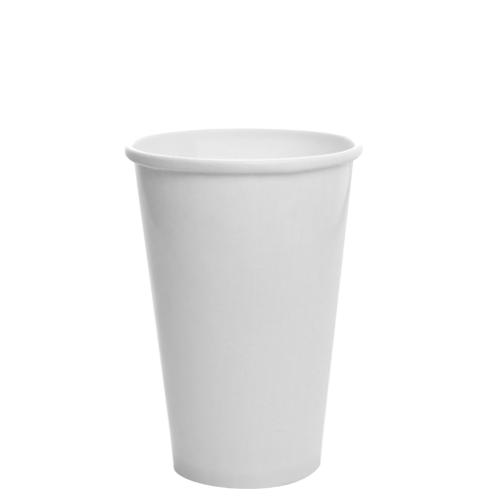 White Plastic Cups - 16oz - 20 Pack