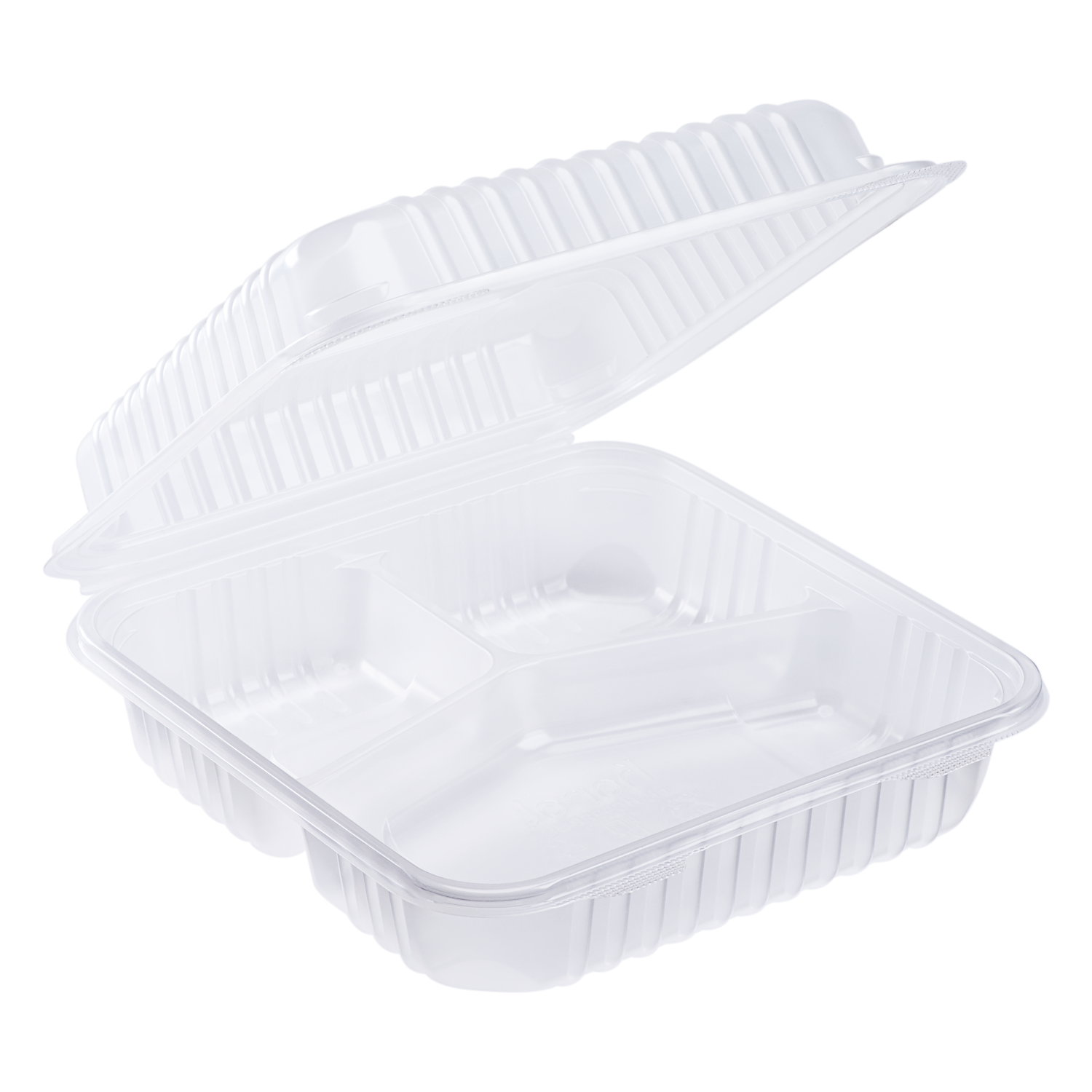 Eco Products Bagasse Hinged Clamshell Carryout Containers 3 x 9 x 9 White  Case Of 200 - Office Depot
