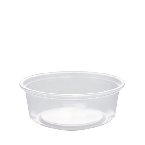 Microlite Deli Tub, 8 oz, Clear, 500/Carton
