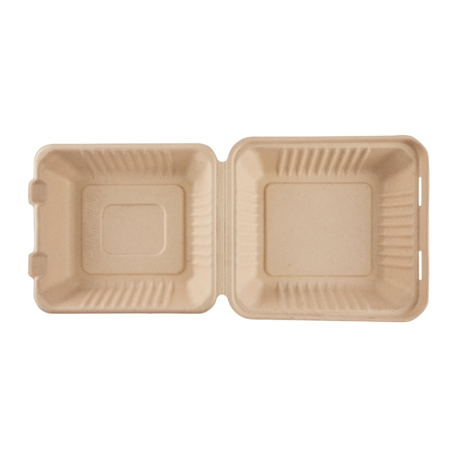 Extra Large PLA Carry Out Containers - 9x9 Compostable Boxes - Karat Earth