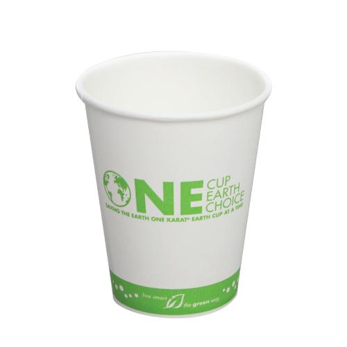 10oz Clear Compostable Cup with no printing