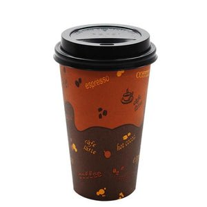 Disposable Hot Coffee Cups Lids  Disposable Coffee Cups 16 Oz