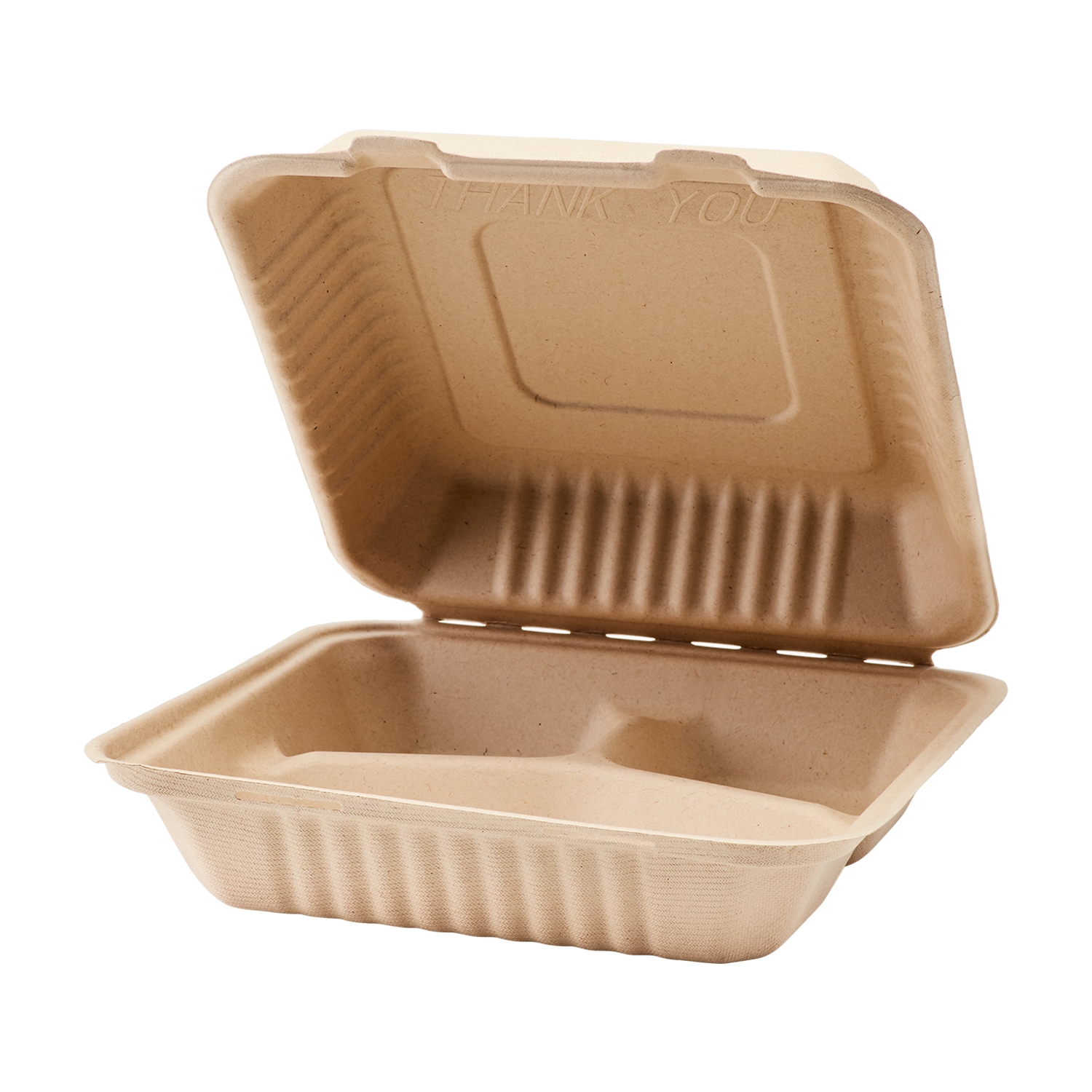 9''x9'' Hinged Takeout Boxes  Extra Large Clamshell Containers