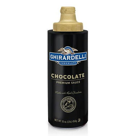 Ghirardelli Chocolate Flavored Sauce Squeeze Bottle (16oz), Coffee Shop  Supplies, Carry Out Containers