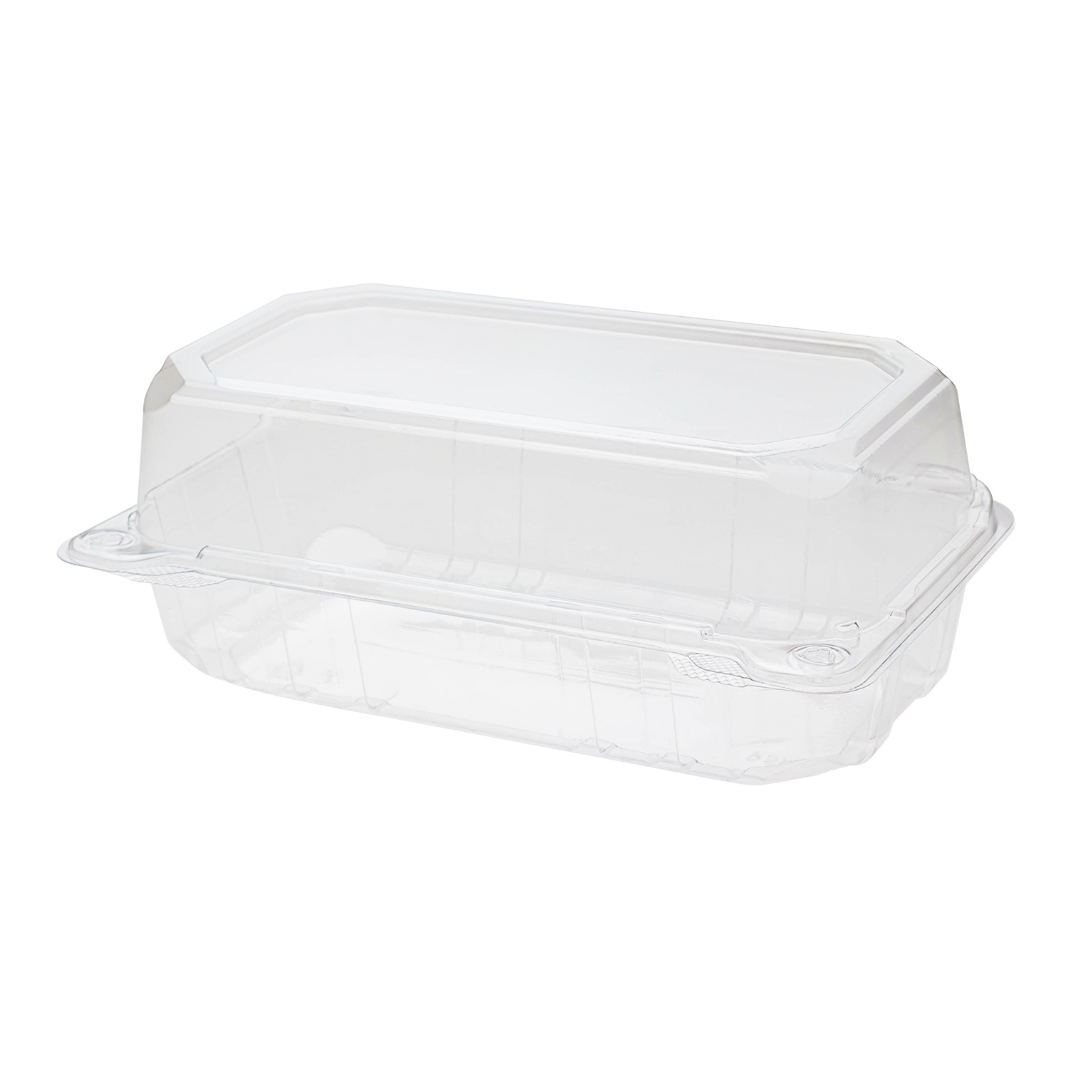Wholesale Hinged Lid Slim Plastic Containers in Bulk