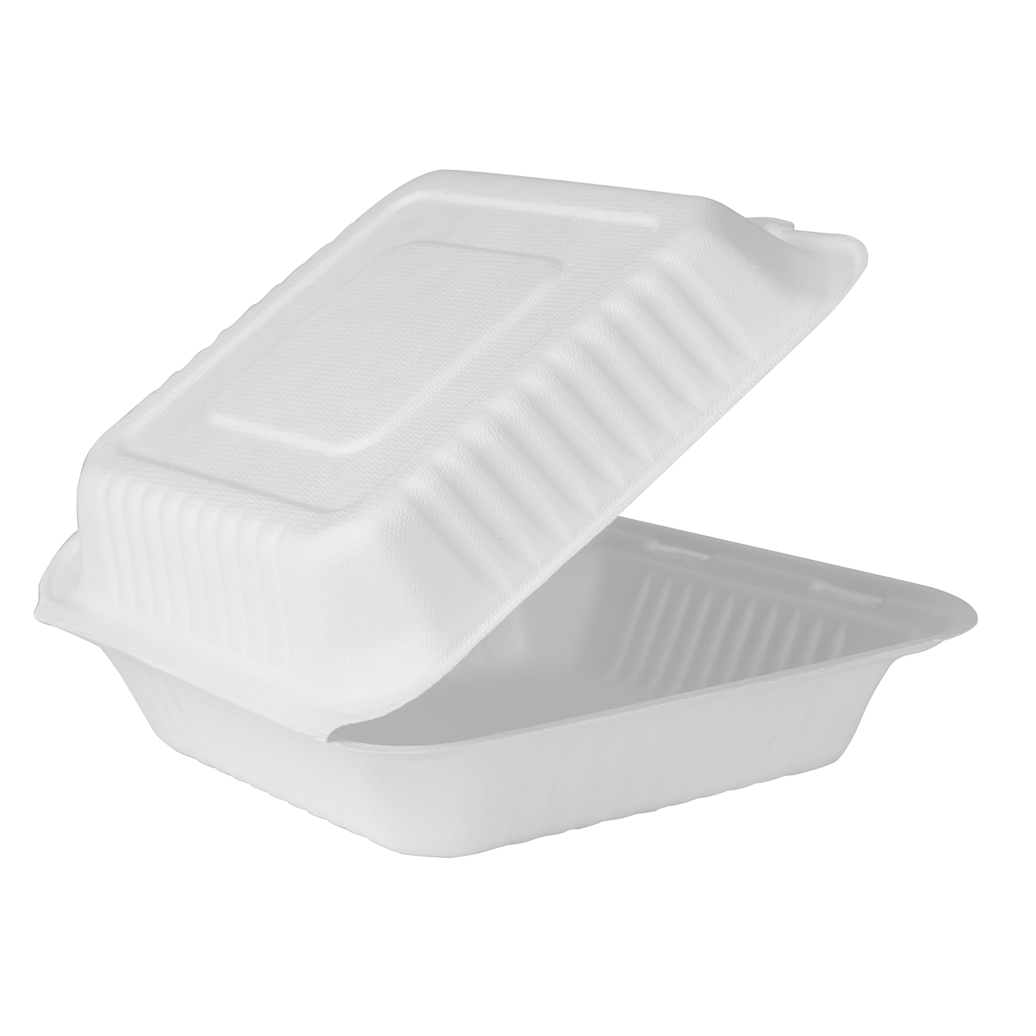 Extra Large PLA Carry Out Containers - 9x9 Compostable Boxes - Karat Earth