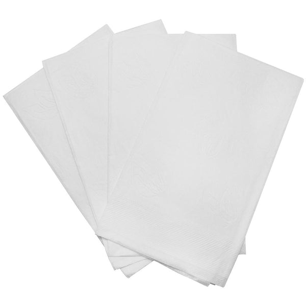 Dinner Napkins - 200 Natural white –