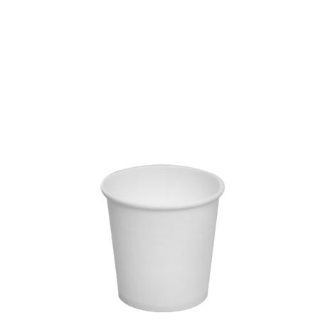 White Paper Coffee Cups 8 oz. - 1000/Case