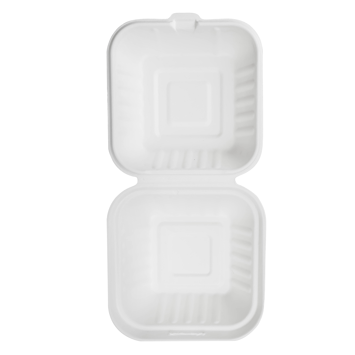 Small Compostable Food Containers - Karat Earth 6''x6'' Compostable Ba
