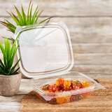 8oz Hinged Deli Containers - Small Hinged Deli Box - 200 count-Karat