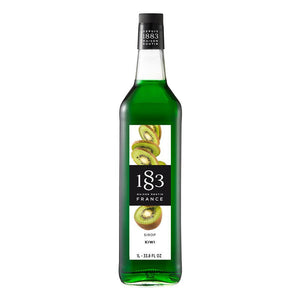 Kiwi Syrup 1883 Maison Routin - 1 Liter Bottle-1883 Maison Routin