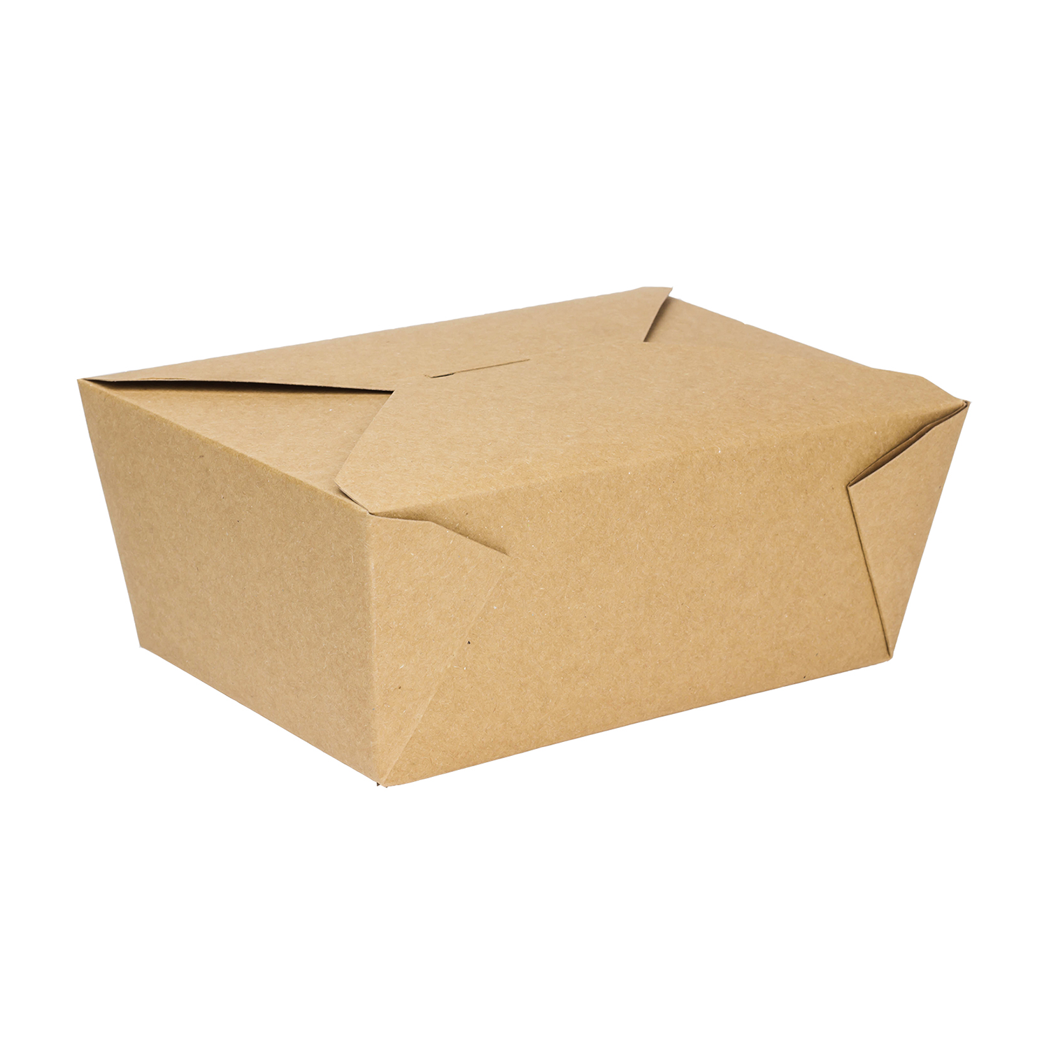Royal #8 Kraft Folded Takeout Box, 6 Inch x 4-3/4 Inch x 2.5 Inch, Package  of 50