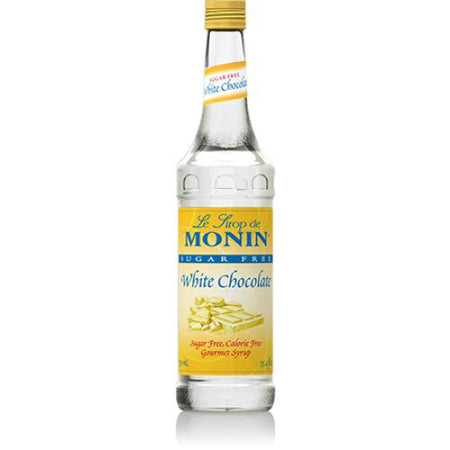 Monin White Chocolate Syrup Bottle - 750ml