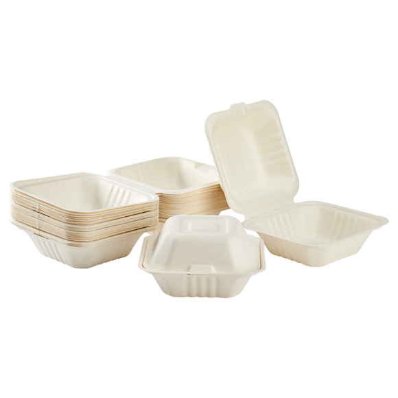 Restaurantware Pulp Safe No PFAS Added 16 Ounce Take Out Containers, 100  Disposable Containers - Lids Sold Separately, Sustainable, White Bagasse  Containers, Microwavable And Freezable, For Take Out - Yahoo Shopping