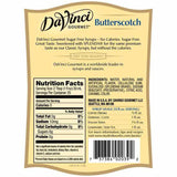 Sugar Free Butterscotch DaVinci Syrup Bottle - 750mL-DaVinci Gourmet