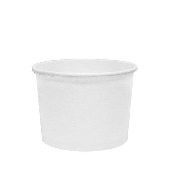 Restaurantware Paper Take-Out Soup Cups - Round - Kraft - 8 oz - Small -  25ct Box - Lids Sold Separately