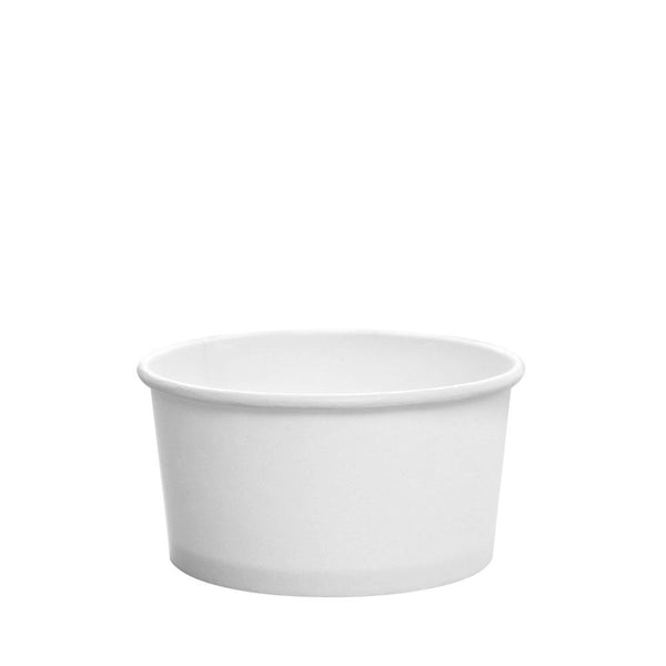 To Go Soup Containers 32oz Gourmet Food Cup - White (115mm) - 500