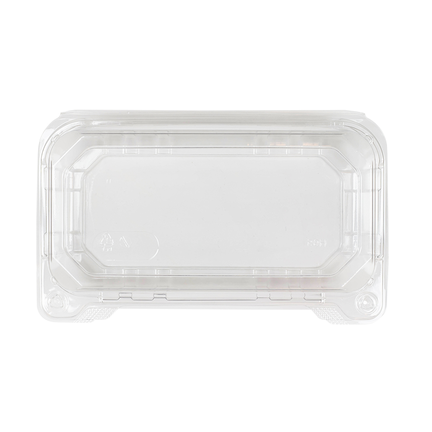 Medium Biodegradable Takeout Boxes - Karat 9''x6'' Hinged Containers